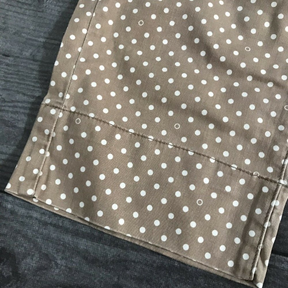 JAG Jeans Petite Maitland Crop Polka Dot Pants 12P - Picture 2 of 5